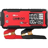 GOOLOO GT4000 Arctic Jump Starter with -40℉ Pre-Heating Tech for Cold-Start,4000A 100W Two-Way Fast-Charging 12V SuperSafe Portable Battery Booster Pack,Jump Box for 10L Diesel and 12L Gas Engine