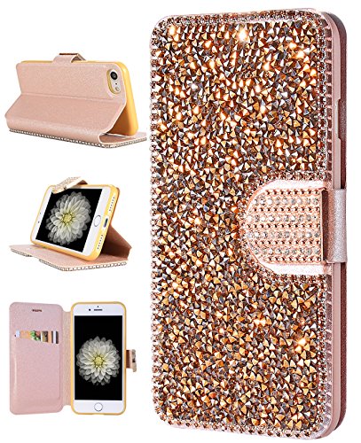 Iphone 7 case, iphone 7 wallet case, flyee [kickstand] …