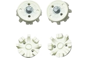 UMMEI 28 PCS Golf Shoes Spike Golf Shoe Cleats Golf Spikes Replacement Screw in Golf Cleats Easy to Install (White)