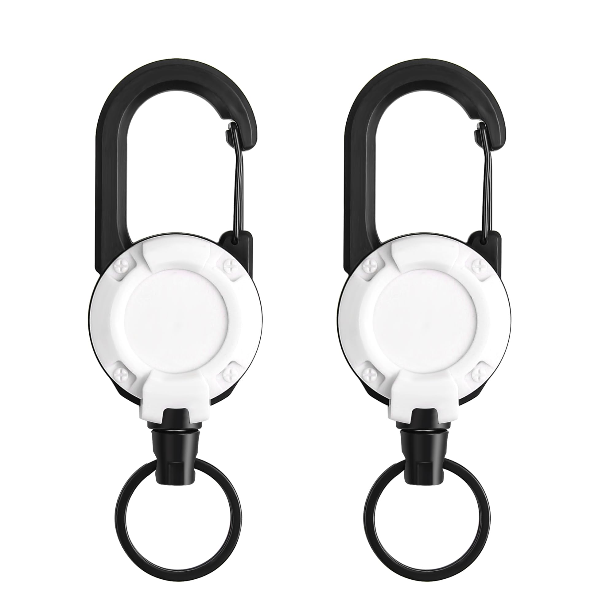 Mua 2 Pack Heavy Duty Retractable Keychain With Magnetic, Tactical ID...
