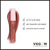 NYX Lip Lingerie XXL Turn On Matte Liquid Lipstick Vegan 16H view 2