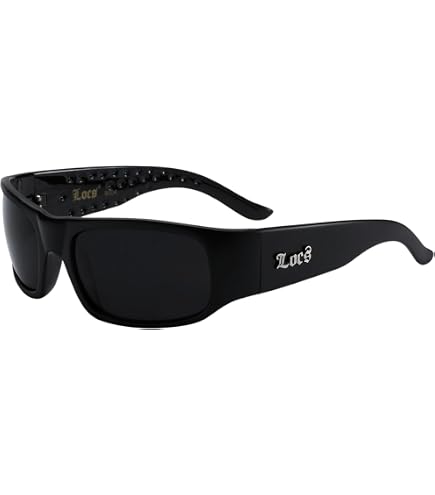 Amazon.com: Locs 9006 Black Sunglasses | Authentic Gangster