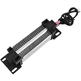 Bestol 12V 24V 220V 100W 200W 300W Insulated PTC Ceramic Air Heater PTC Heating elements Electric Heater PTC air heater (12V 100W 983226MM)