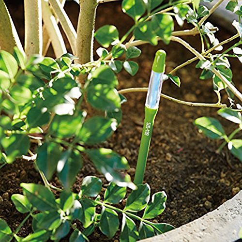 Sustee Aquameter (Green, Large) - Plant Soil Moisture Meter, Sensor, Probe, Indicator - Best for Potted Plants