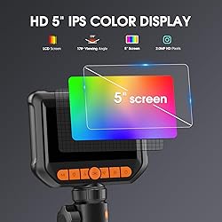 Hijoy Articulating Borescope Camera with Light