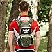 Hydration Backpack with 2L Water Bladder – Outdoor Pack for Running Camping Cycling Travel - Rucksack for Men Women Kids - Rain Cover included