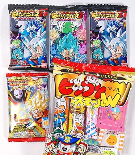 Japanese Candy Snack Assorted Dagashi & Character's Candy Variety set (for Boy)