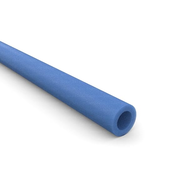 Ampel 24 Stangenschutz für Trampolin Netzpfosten, Schaumstoffrolle blau, Gartentrampolin Schaumrolle einzeln kombinierbar