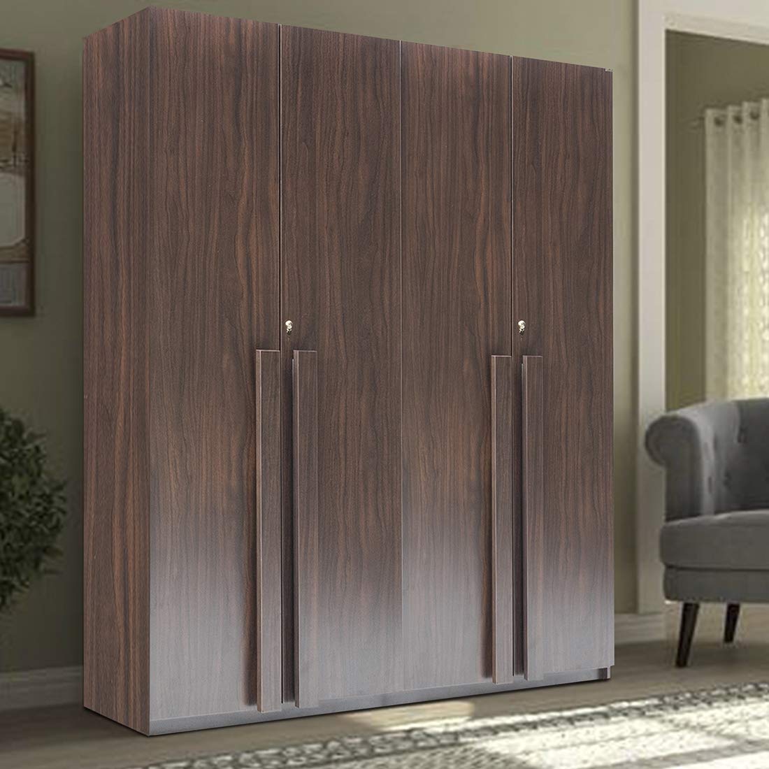 Trevi Regal 4 Door Wardrobe Without Drawer Without Mirror