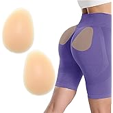 POMAMZ Silicone Butt Pads for Women - Seamless Self-Adhesive Hip Enhancer Pads, Body Shaping Underwear Inserts pads
