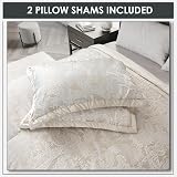 Emma Barclay Duchess Embellished Jacquard Quilted Bedspread Set Cream view 6