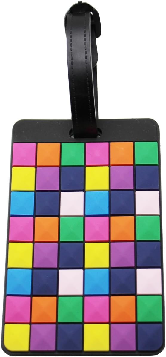  | LJY Travel Luggage Suitcase Labels ID Tags Business Card Holder, Set of 8 | Luggage Tags