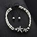 ZEALMER Boho Vintage Beads Tassel Anklet Retro Style Beads Flower Ankle Foot Chain Jewelry (Turquoise Starfish Anklet)