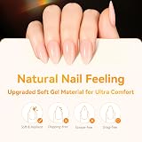Makartt Short Almond Nail Tips 510pcs 15 Sizes Full Cover False Nails view 9