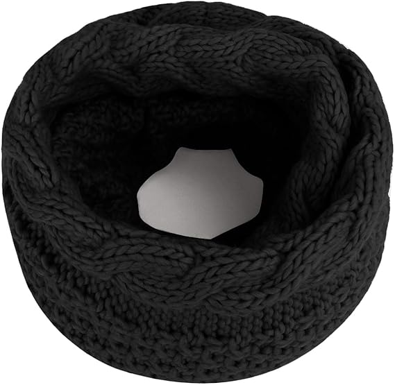 Amazon ネックウォーマー レディース ニットスヌード マフラー 防寒 保温 ケーブル編み 厚手 女性 首巻き あったか ウールスヌード 無地 通勤 通学 自転車 バイク アウトドア スキー スノボー 秋冬 学生 防寒用品 人気 プレゼント ネックウォーマー 通販