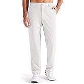 Libin Men's Golf Pants Classic Fit Flat Front Work Dress Pants 29" 31" 33" Stretch Casual Pants Lightweight with Pockets