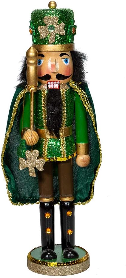 Nutcrackers - Kurt S. Adler 15-Inch Irish Cape Nutcracker, Multi
