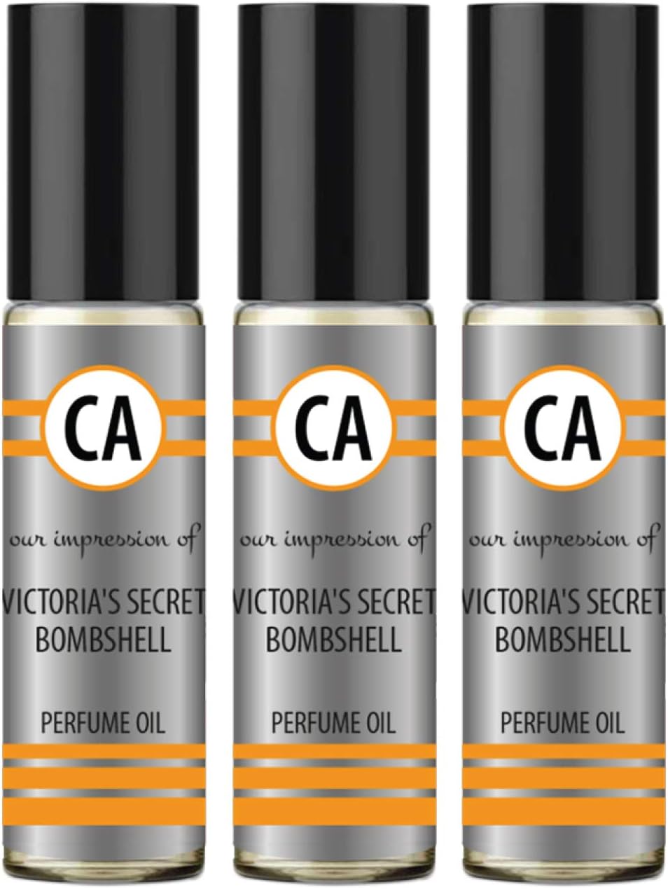CA Perfume TRIPLE SET IMPRESSION OF BOMBSELF