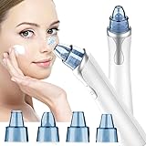 Blackhead Remover Vacuum Pore Cleaner, Wisfun Facial Pore Blackhead Extractor To