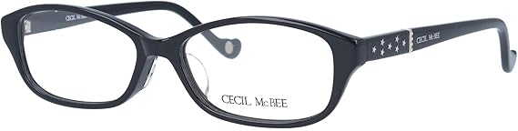 Amazon Co Jp セシルマクビー メガネフレーム Cecil Mcbee Cmf7041 1 52サイズ オーバル メンズ レディース 服 ファッション小物