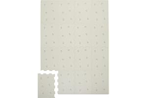 3 Sprouts Baby Foam Play Mat - Soft Foam Floor Tiles for Kids with Interlocking Puzzle Mats for Toddler Playroom - Safe 100% 