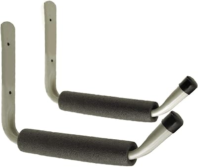 Home Smart 2x Giant Heavy Duty Wall Hooks - Bikes Canoes Kayaks Storage Shed