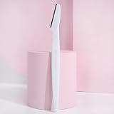 Brushworks Angled Dermaplaners Pack of 6 Facial Exfoliating Razors Women Peach view 3