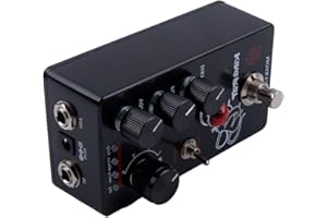 ZYNCUE King Guitar Effects Pedal Electric Guitar Fuzz Distortion with Volume,Filter & Distortion Controls,4-Mode Selection (D