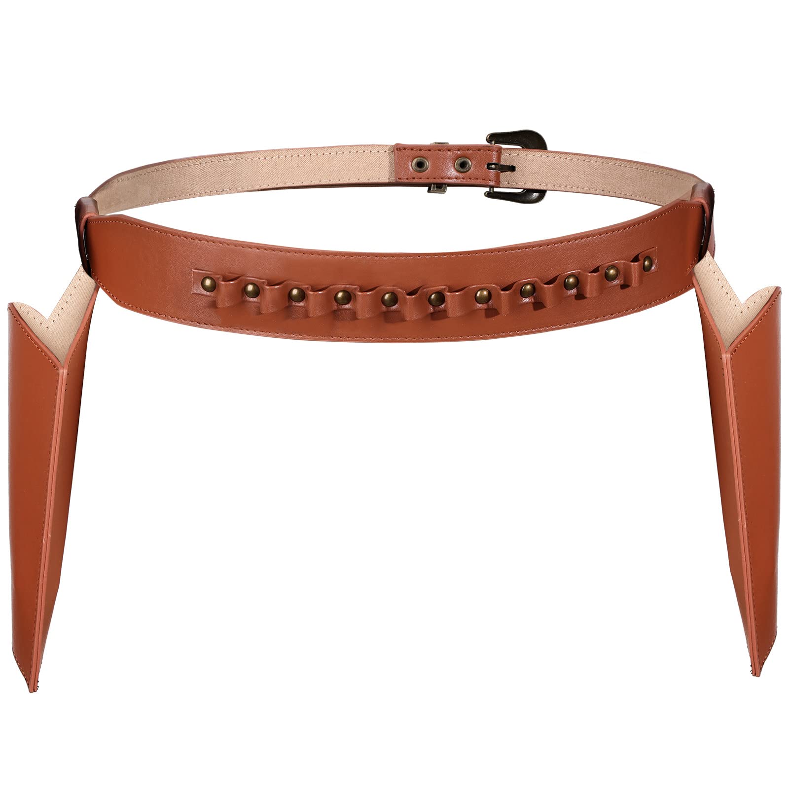 Men's Cosplay Belt With Blaster Holster – PU Leather, One-Piece Design, Halloween Costume Accessory - View #6