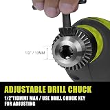 DEWINNER Hammer Drill 710W Electric Corded 13mm Chuck 0-3300RPM Variable Speed view 7