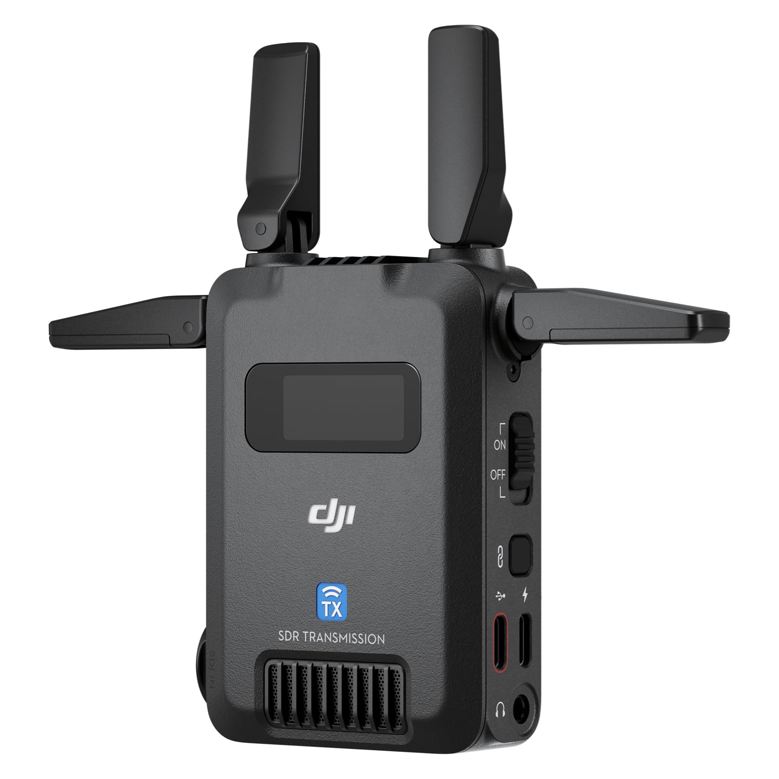DJI SDR Transmission Transmitter, 3 km/10,000 ft 1080p/60fps SDR Wireless Video Transmission, TX Only, Stable & Anti-Interference, Strong Penetration, High Bitrate, USB-C Monitoring