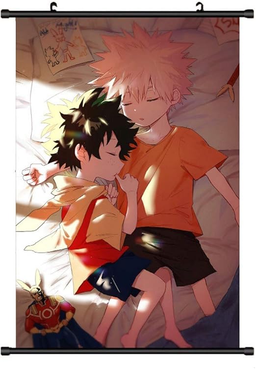 Other Anime Collectibles Anime My Hero Academia Bakugou Katsuki Scroll Home Poster Wall Decor 60 90cm Collectibles
