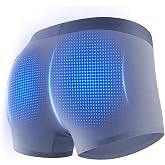 MEGELIN Boxer Briefs for Men to Relief Pelvic Black