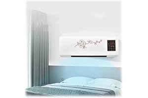 Mini Wall Mounted Air Conditioner Quiet Wall AC Unit For Bedroom 2 In 1 Smart Air Conditioner Cooler And Heater Combo With Re