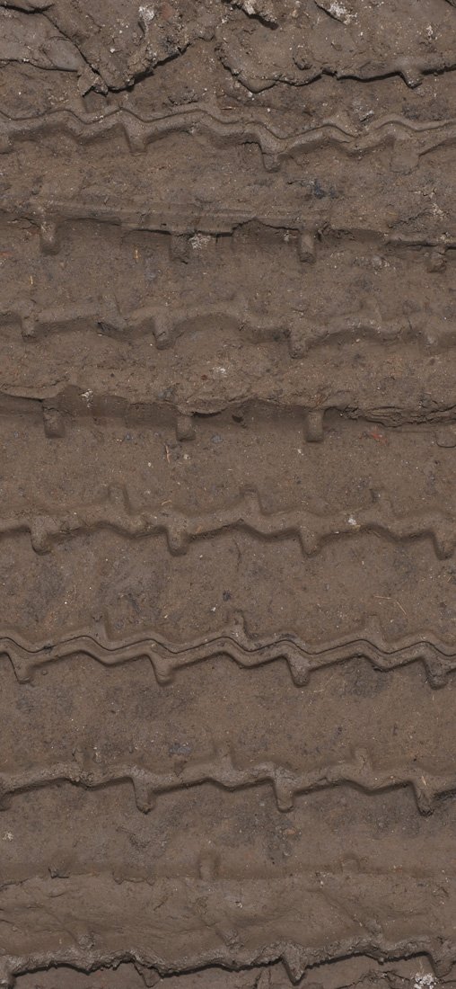 PeelitStickit Tire Tracks Roll, World Wallpaper, Wall Mural ID-017, vinyl