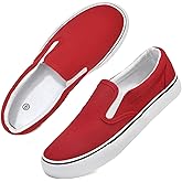 Women's Slip on Canvas Shoes Classic Casual Sneaker, Fashion Sneakers for Walking No Lace Travel