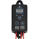 BTBEMO AC100-240V 2A Dual Output Alternating Blinking Flasher Module,Strobe Module For Led Lights,LED display with buttons