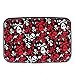 Vichline Aluminum RFID Blocking Armor Wallet Identity Protection Travel Credit Card Holder for Men and Women - Cool Slim Metal Business Card Case (Skull)