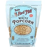 Bob's Red Mill Resealable Whole White Popcorn, 30 Ounce (Pack of 2)