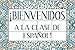 Bienvenidos a la clase de español Poster