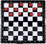Paul Lamond Games Magnetic Travel Draughts Game Black University Games view 2
