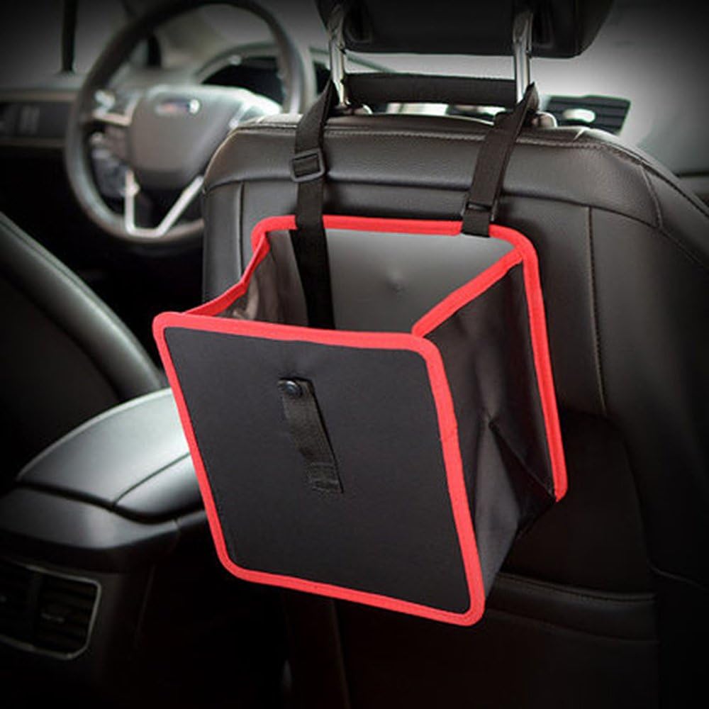 Amazon Yoye 車用ゴミ箱 車用収納ケース ダストボックス 車用収納ケース 防水 大容量 丸洗い可能 折りたたみ式 簡単取付 一年安心保証 車用ゴミ箱 車 バイク