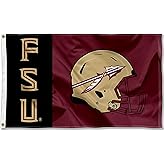Florida State FSU Noles Football Helmet 3x5 Flag