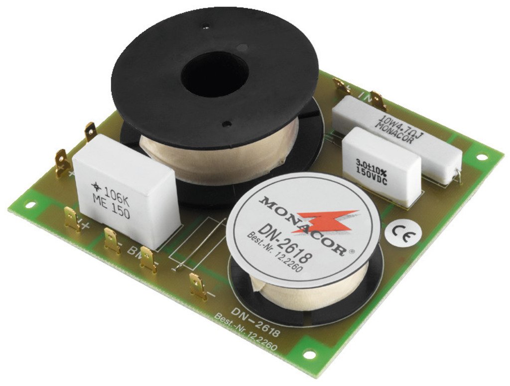 Monacor 350W/3kHz 2 Way Crossover Network