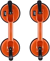 VEVOR Glass Suction Cup 4.7 in 2 Pack Aluminum Handle Heavy Duty Lifter view 9