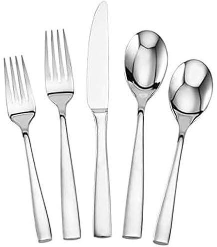 Amazon.com | Mikasa 5154346 Kyler 20-Piece Stainless Steel