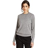 EURKEA Women's 100% Merino Wool Crewneck Sweater, Long Sleeve Pullover, Tops for Women, Gifts Ready