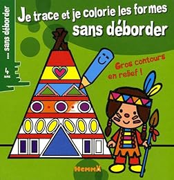 Je trace et je colorie les formes sans déborder