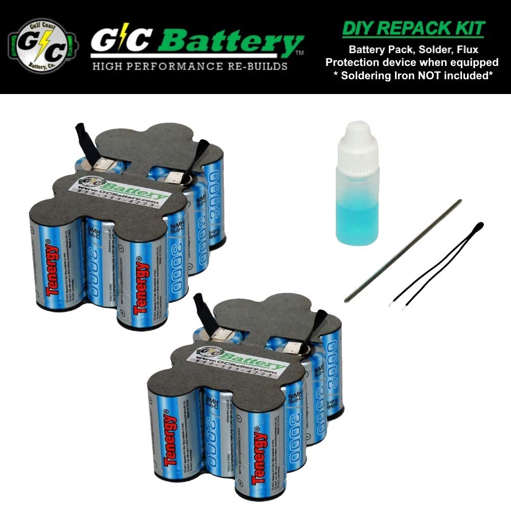 G C Battery Co Compatible Upgraded 3 0ah Nimh 2 Pack Diy Repack Kit Contact Not Included For Snap On 14 4v Battery Ctb4145 Ctb4147 Buy Online In Bahamas At Bahamas Desertcart Com Productid