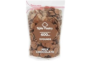 Kidu Pantry Melting Chocolate Wafers Bulk In Resealable Bag (Milk)